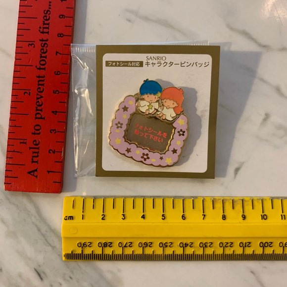 Lot of 3 Vintage Hello Kitty My Little Twin Star Sanrio mini frames / na… - Picture 8 of 12